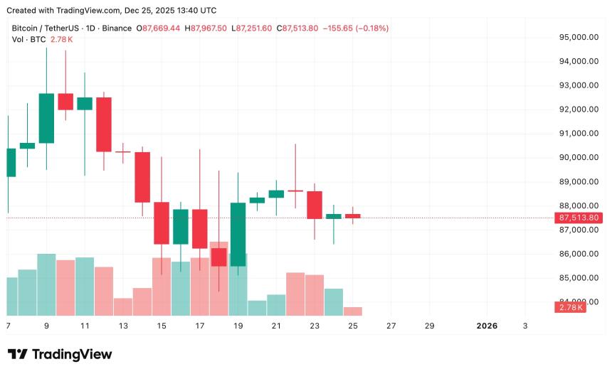比特币价格分析：ETF资金流出加剧，BTC能否守住8万美元关键支撑？