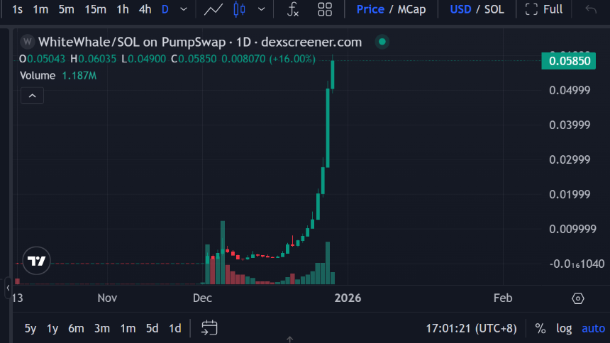 White Whale：一个“注定失败”的Meme币，如何在30天内实现500倍逆袭？