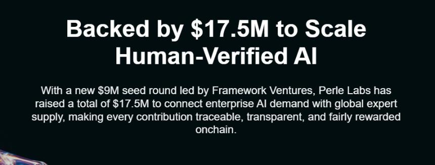 Perle Labs Beta测试阶段结束:主网上线和空投将于2026年进行?