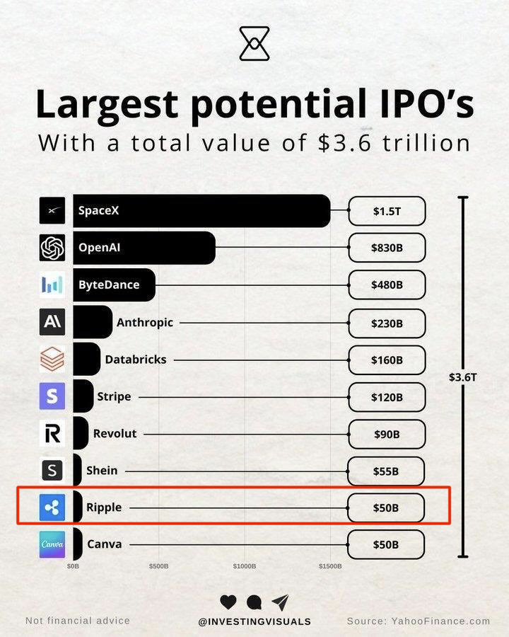 Potential Largest IPOs Investing Visuals