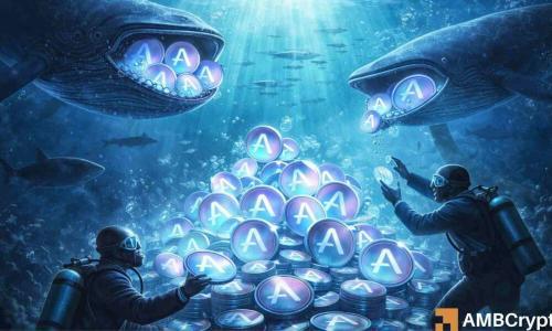 Aave鲸鱼在抛售潮中增持8%供应量——若突破关键阻力位，价格或上涨至210美元