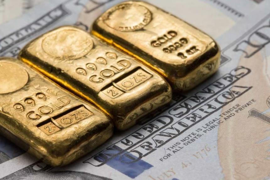 gold bars us dollar