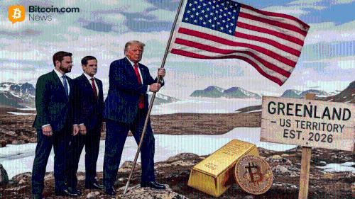 特朗普重启格陵兰岛吞并计划引发市场震荡：黄金飙升至历史新高，比特币跌破9.1万美元