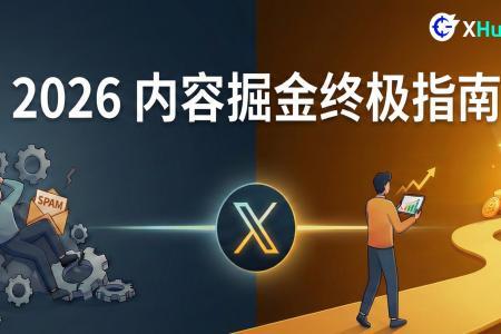 深度解析X平台新算法：2026年内容创作者掘金全攻略