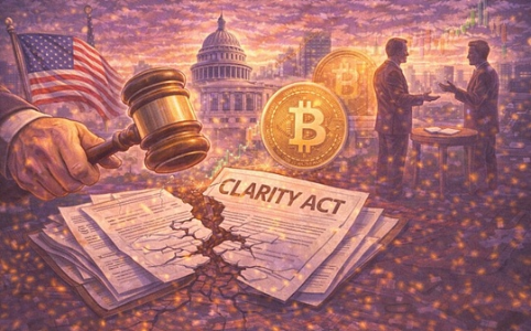 Crypto行业分歧加剧：Clarity法案搁置引发DeFi与TradFi利益博弈