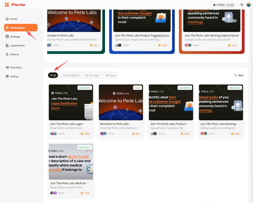 Perle Labs启动首赛季积分活动：融资1750万美元的AI数据平台上线