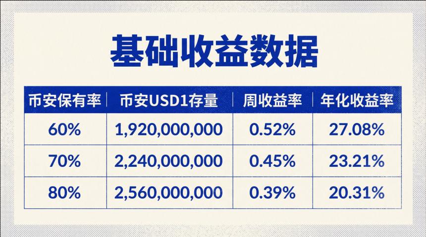  收益计算速览：币安 USD1 持仓空投 WLFI 活动 