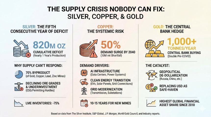 是什么让金银铜迎来45年一遇的超级行情？