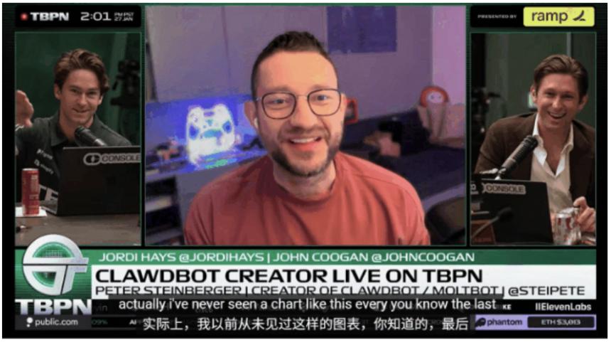  Clawdbot之父坦言：10天随手写的AI，“它开口那一刻，我吓懵了”！ 