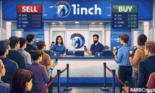 链上数据揭示：<span class='keyword'>1INCH</span>代币持有者在价格骤跌15%时大规模分发代币