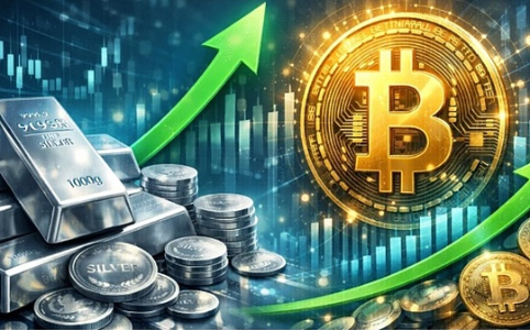白银暴涨为比特币未来突破提供范例