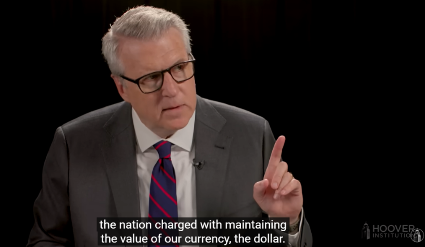 最能体现沃什政策主张的一场对话：通胀是美联储的一种选择