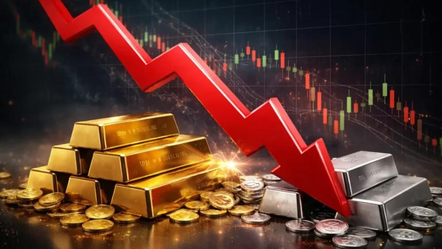 黄金和白银在创历史新高后进入技术性回调阶段