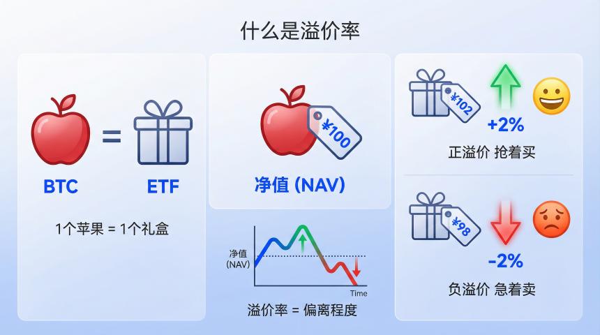  解读ETF溢价率：提前24小时洞察资金流向 