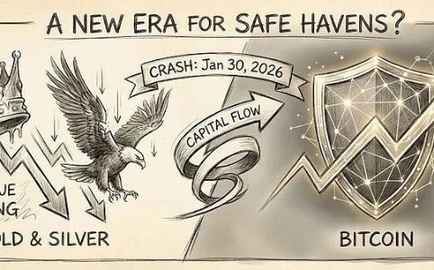 资本轮动：黄金市场崩盘对比特币的潜在影响