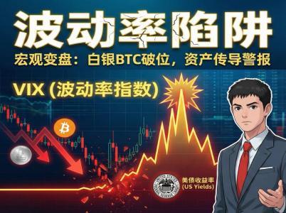 宏观变盘信号显现：从白银暴跌到比特币破位，警惕“波动率陷阱”对资产价格的影响