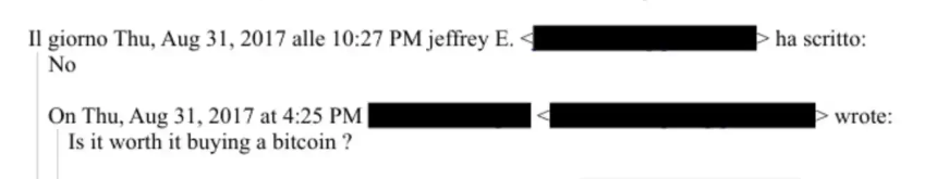 爱泼斯坦绝密邮件曝光:他曾与中本聪对话?