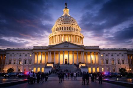 特朗普与约翰逊合作推动众议院批准拨款协议以结束政府停摆