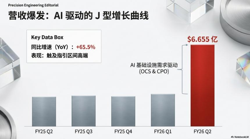 光模块巨头Lumentum Q2业绩飙升：营收同比增65%，AI订单积压超4亿美元