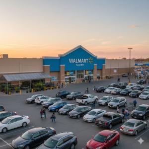 沃尔玛市值突破1万亿美元：传统零售巨头完成十年转型，股价两年翻倍