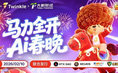 《链上大玩家》特别节目“马力全开 AI 春晚”定档2026年2月10日