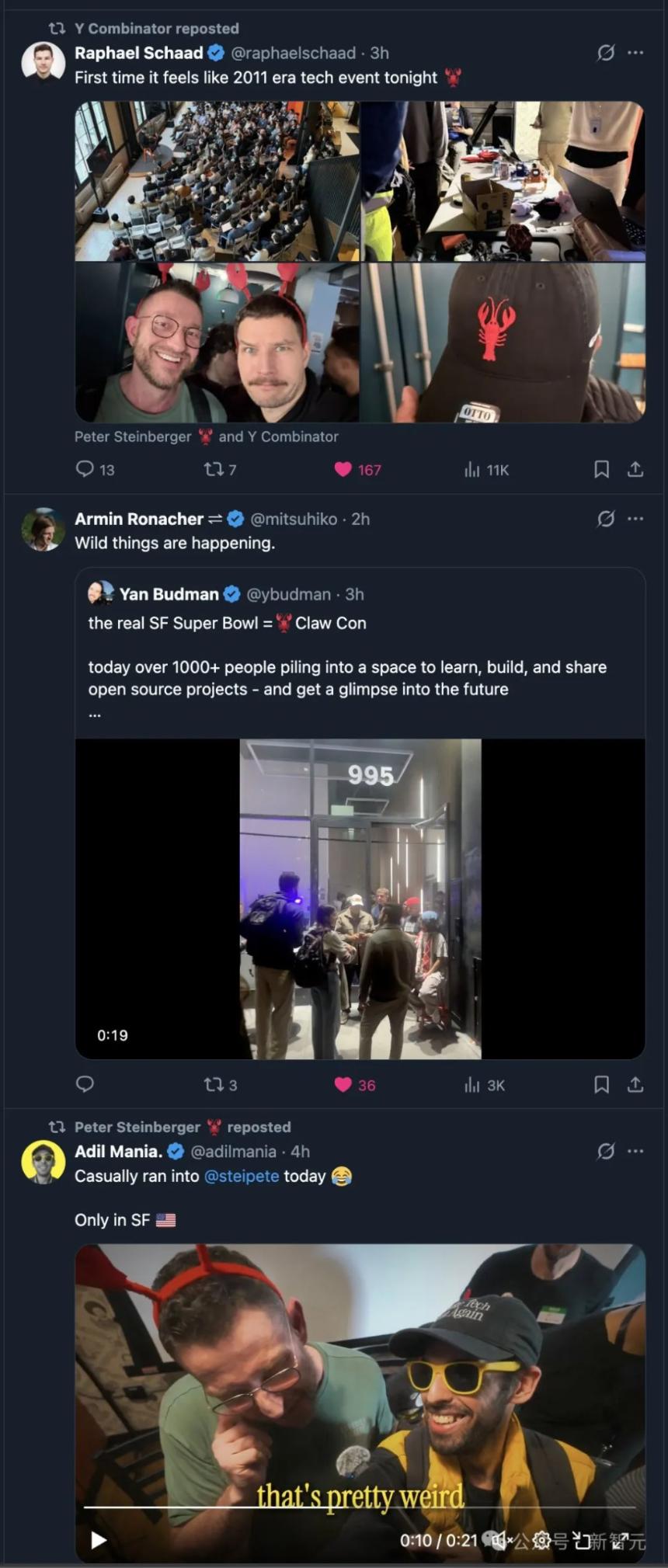 OpenClaw全球首聚引爆旧金山：千人狂欢，龙虾头机器人成焦点