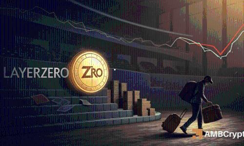 ZRO股价在零售股抛售潮中暴跌10%，未来走势或将继续承压