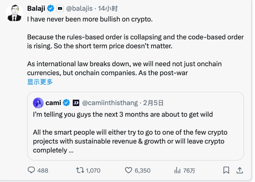 市场暴跌，但这些加密OG仍在坚守信仰