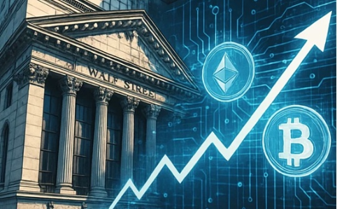 华尔街加速拥抱区块链：币圈逐渐边缘化？