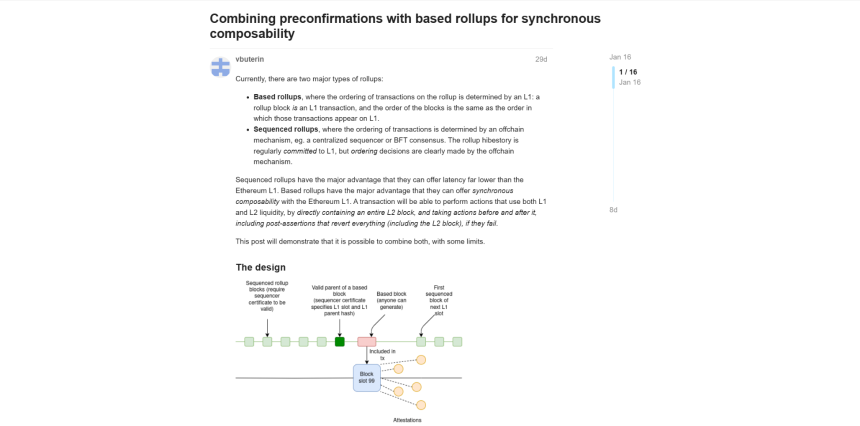 解读 Vitalik 的 L2 新思考：迈向 Native Rollup 时代，重塑以太坊生态分工