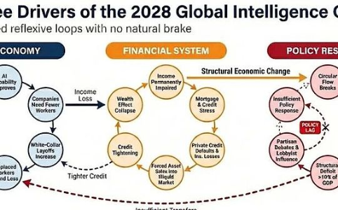 AI引发经济危机？万字深度解析《2028年全球智能危机：对未来金融史的思想推演》