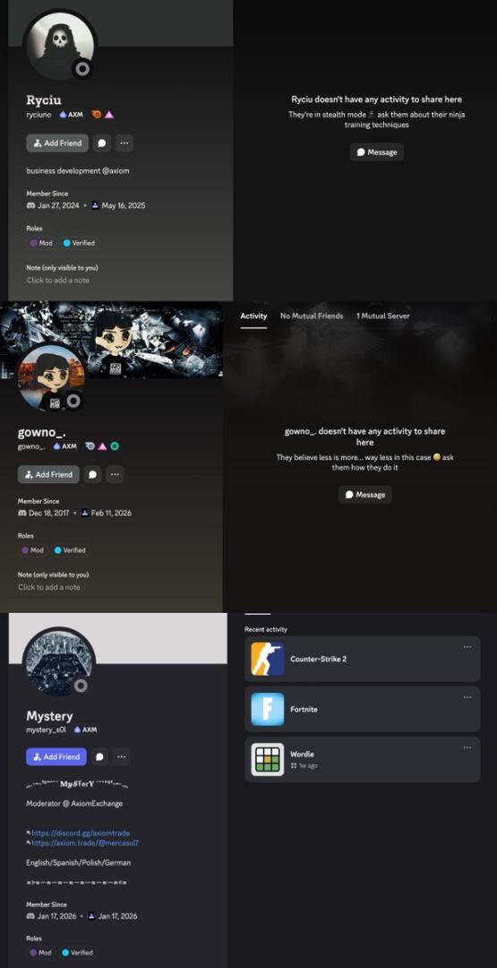 链上侦探ZachXBT实锤:Axiom员工利用内部权限进行内幕交易