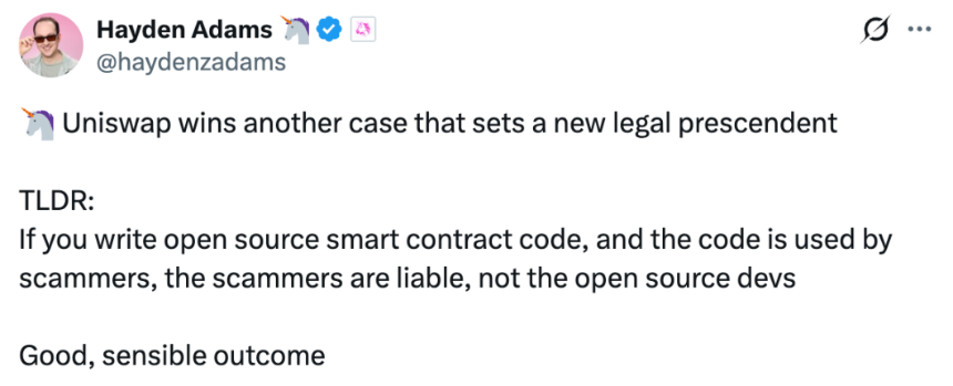 为何Uniswap能全身而退,Tornado Cash却难逃法网?