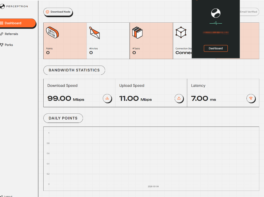 热门交互合集 | Perle Labs新答题任务；Perceptron Network挂机赚积分（3月4日）