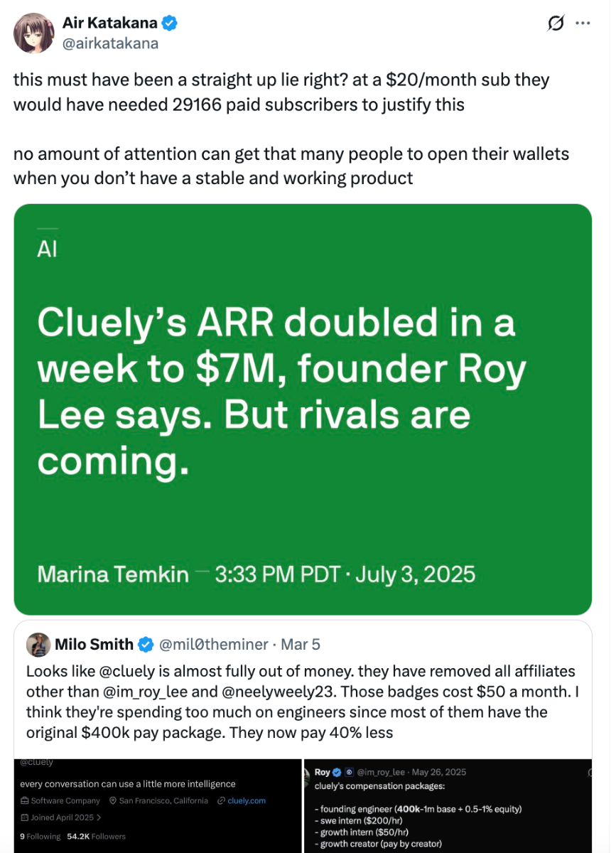 AI创业者用争议营销突围：Cluely CEO的“段子式”危机公关