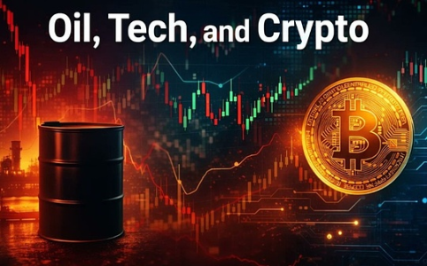 石油通胀与科技通缩的博弈：比特币如何在不确定性中崛起