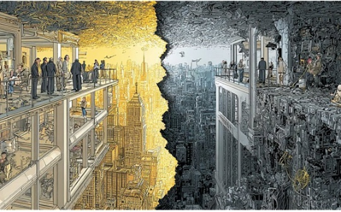 AI时代加剧社会分化：技术鸿沟让贫富差距进一步拉大