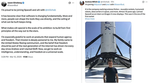 马斯克的AI创业搭子全跑光了