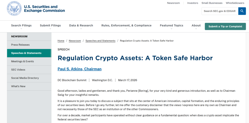 监管靴子落地:SEC 与 CFTC 握手言和,加密市场进入「大航海」时代?