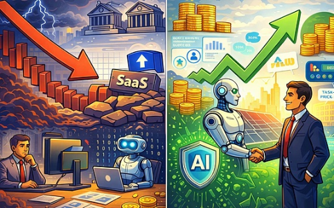 软件股的“SaaS末日”是危机还是机遇？逆势投资者看到十年一遇布局良机