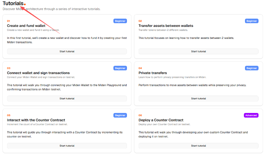 Miden交互教程Step 2