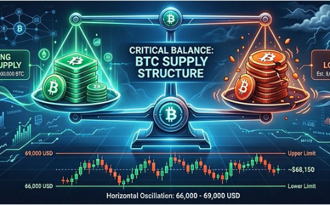上帝视角解析BTC筹码结构：一场微妙的平衡博弈
