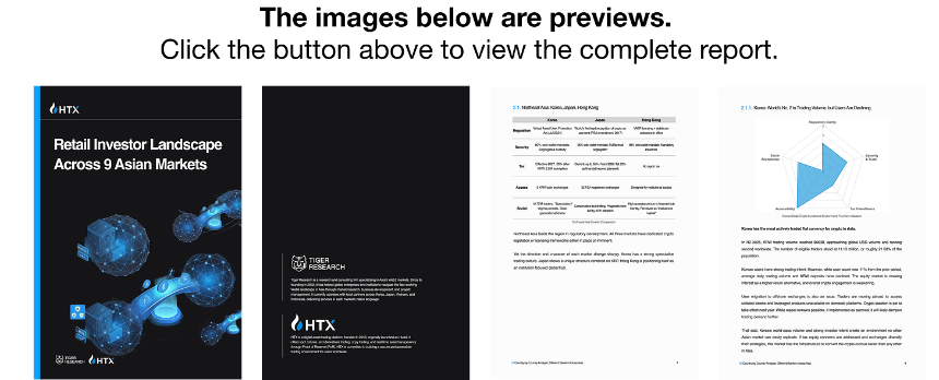 Tiger Research：亚洲九大市场散户投资者现状分析