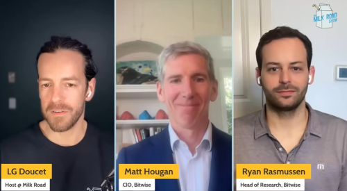 Bitwise高管预测：机构需求推动比特币年底冲击9.5万美元