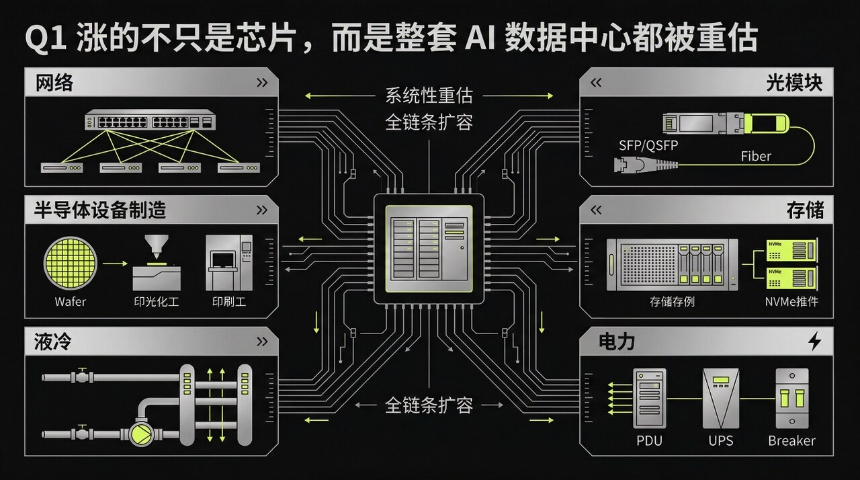 AI 基建涨了一整个 Q1，到了 Q2，谁还能撑住「高估值」？