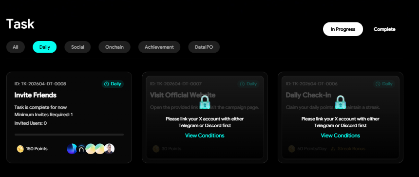 热门交互合集 | SimpleChain测试网活动已上线；Giggles候补名单申请（4月16日）
