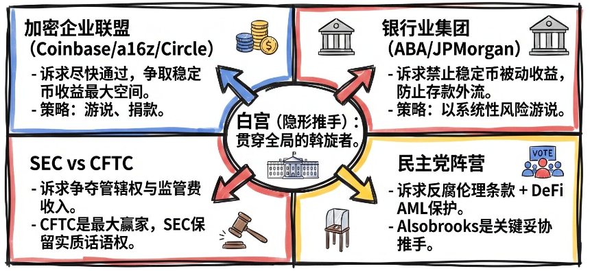 清晰法案迎来关键节点，美国加密监管十字路口