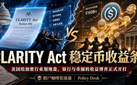 深度解析：CLARITY法案如何重塑稳定币收益与加密行业未来