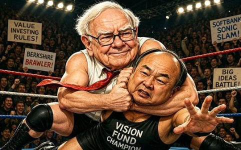 伯克希尔与软银：一个温和退场，一个豪赌存亡