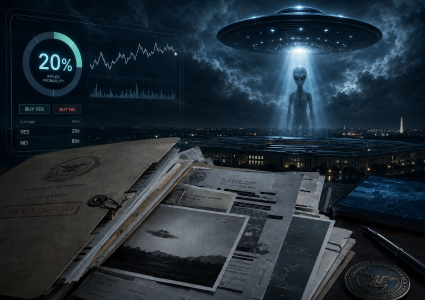 UFO文件公开后，预测市场如何为外星生命存在概率定价？